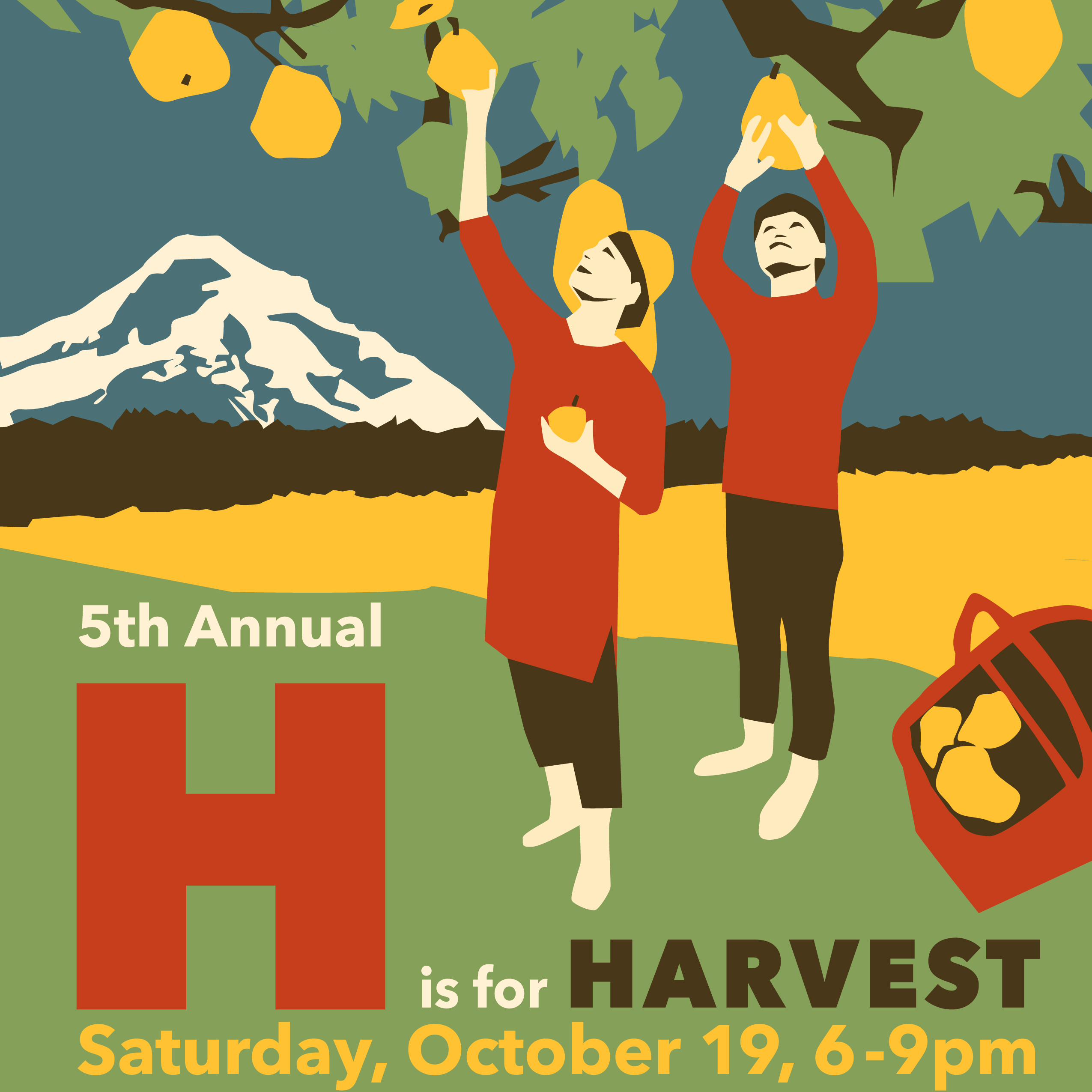 H is for Harvest October 19 - Thrive Hood River