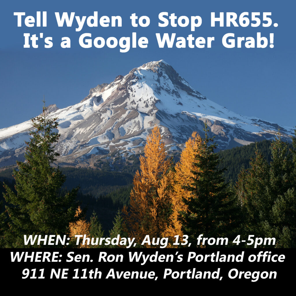Tell Wyden to Stop HR655